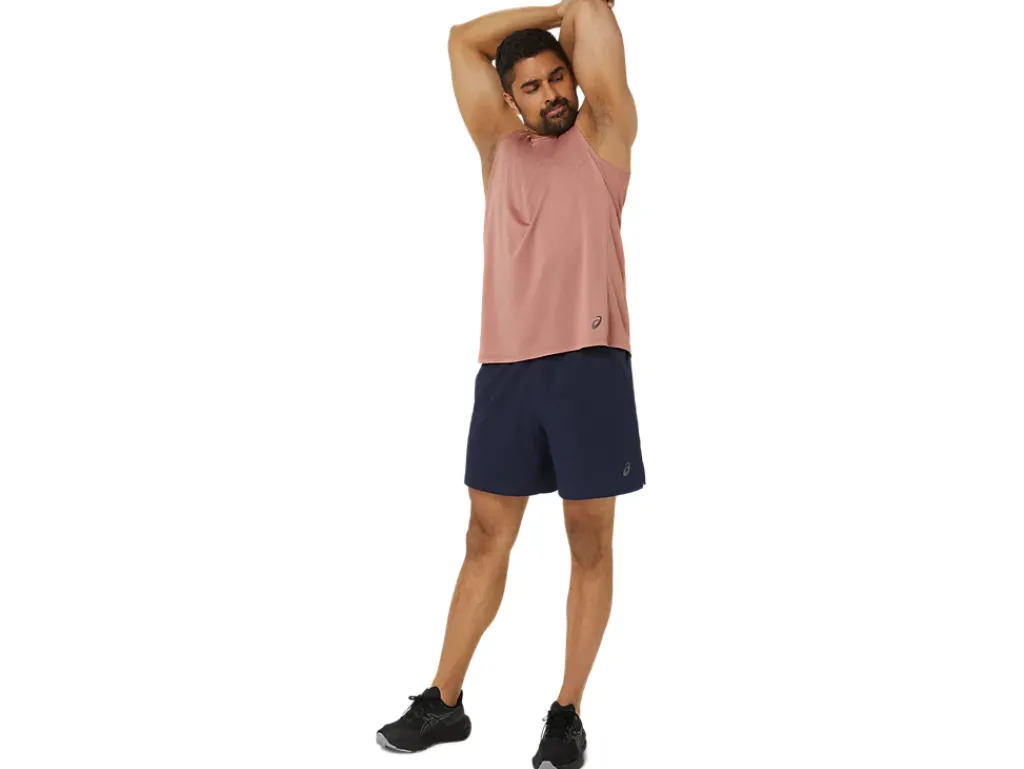 ASICS ACTIBREEZE 7IN LIGHT WEIGHT WOVEN SHORTS-Men Shorts