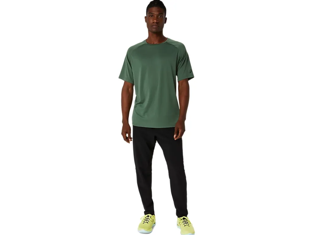 ASICS ACTIBREEZE JACQUARD KNIT SHORT SLEEVE TOP-Men Training|T-Shirts & Tops
