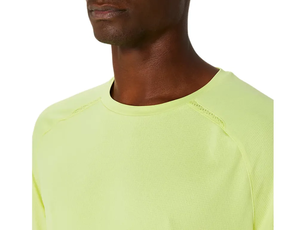 ASICS ACTIBREEZE JACQUARD KNIT SHORT SLEEVE TOP-Men Training|T-Shirts & Tops