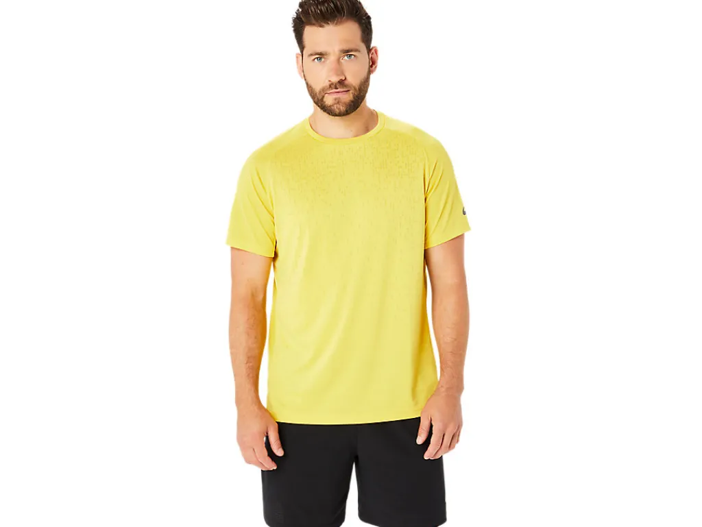 ASICS ACTIBREEZE JACQUARD SHORT SLEEVE TOP-Men T-Shirts & Tops|Training