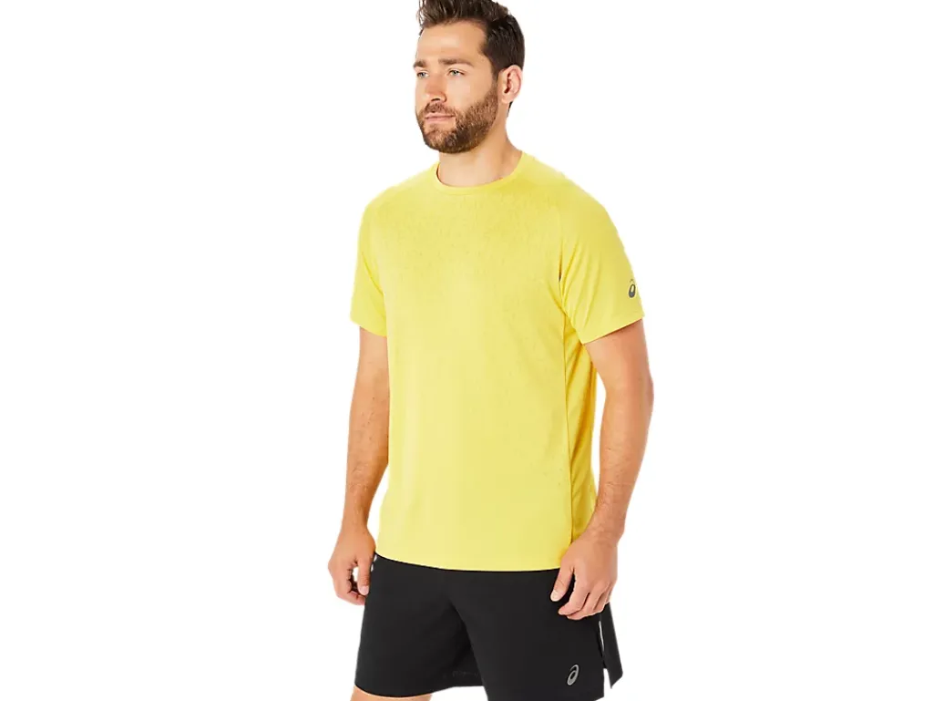 ASICS ACTIBREEZE JACQUARD SHORT SLEEVE TOP-Men T-Shirts & Tops|Training