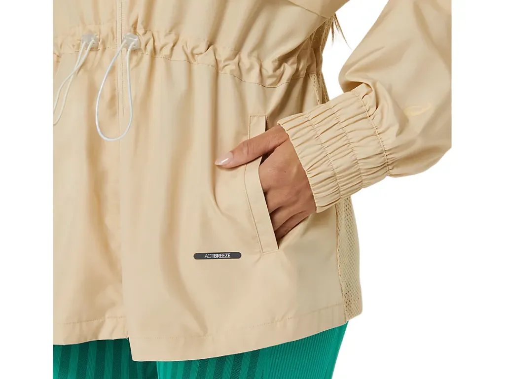 ASICS ACTIBREEZE WOVEN JACKET-Women Jackets & Outerwear