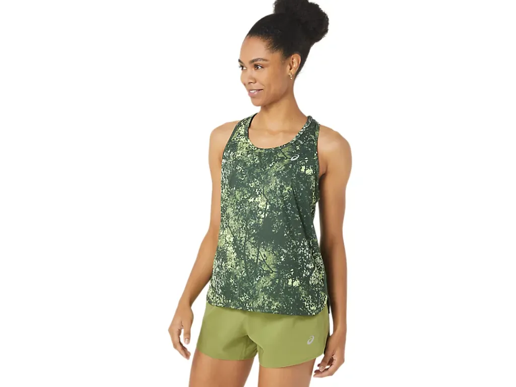ASICS ALL OVER PRINT TANK-Women T-Shirts & Tops