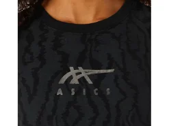 ASICS ALLOVER PRINTED MUSCLE CROP-Women Extended Sizes|T-Shirts & Tops