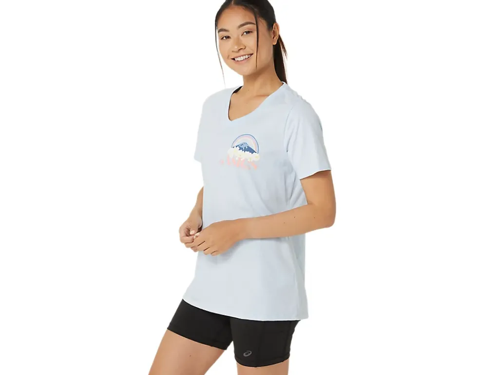 ASICS ADVENTURE ALANNA V-NECK-Women Extended Sizes|T-Shirts & Tops