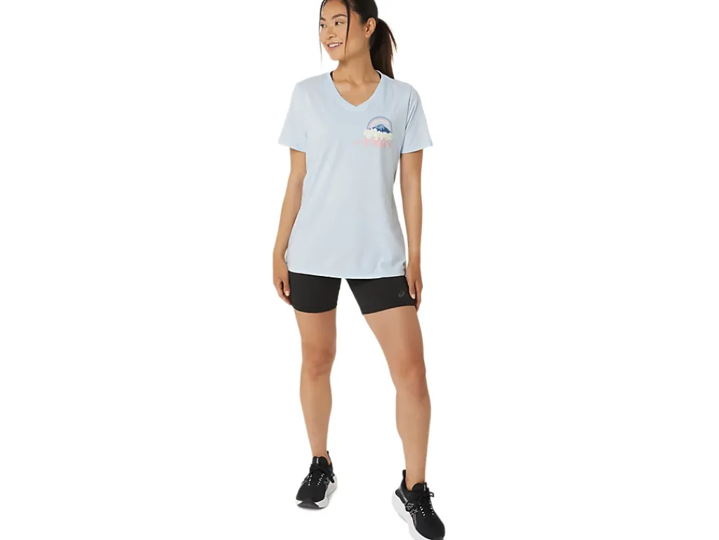 ASICS ADVENTURE ALANNA V-NECK-Women Extended Sizes|T-Shirts & Tops