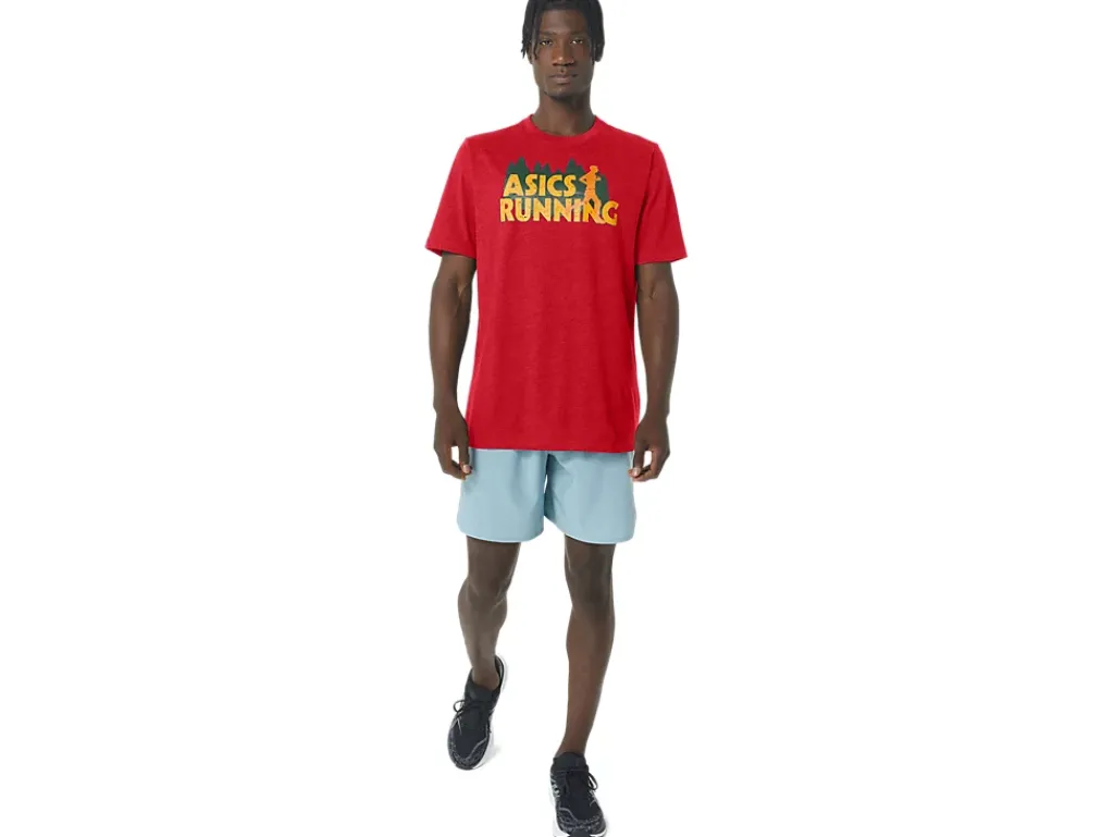 ASICS EVERGREEN TRAIL RUN TEE-Men Trail Running|Extended Sizes