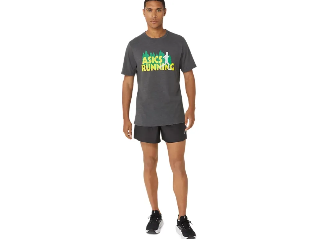 ASICS EVERGREEN TRAIL RUN TEE-Men Trail Running|Extended Sizes
