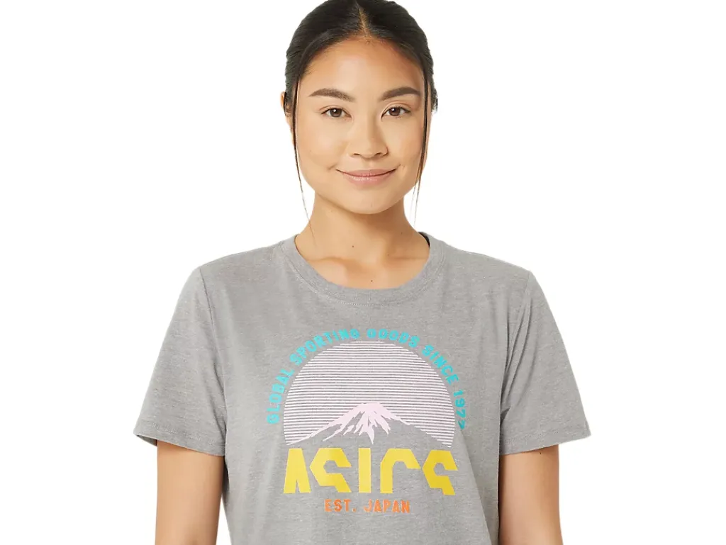 ASICS GSG SINCE 1977 ADVENTURE CREW-Women Extended Sizes|T-Shirts & Tops