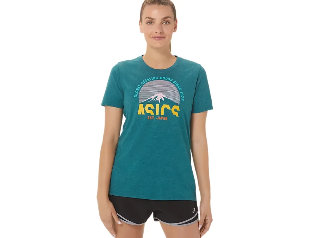 ASICS GSG SINCE 1977 ADVENTURE CREW-Women Extended Sizes|T-Shirts & Tops