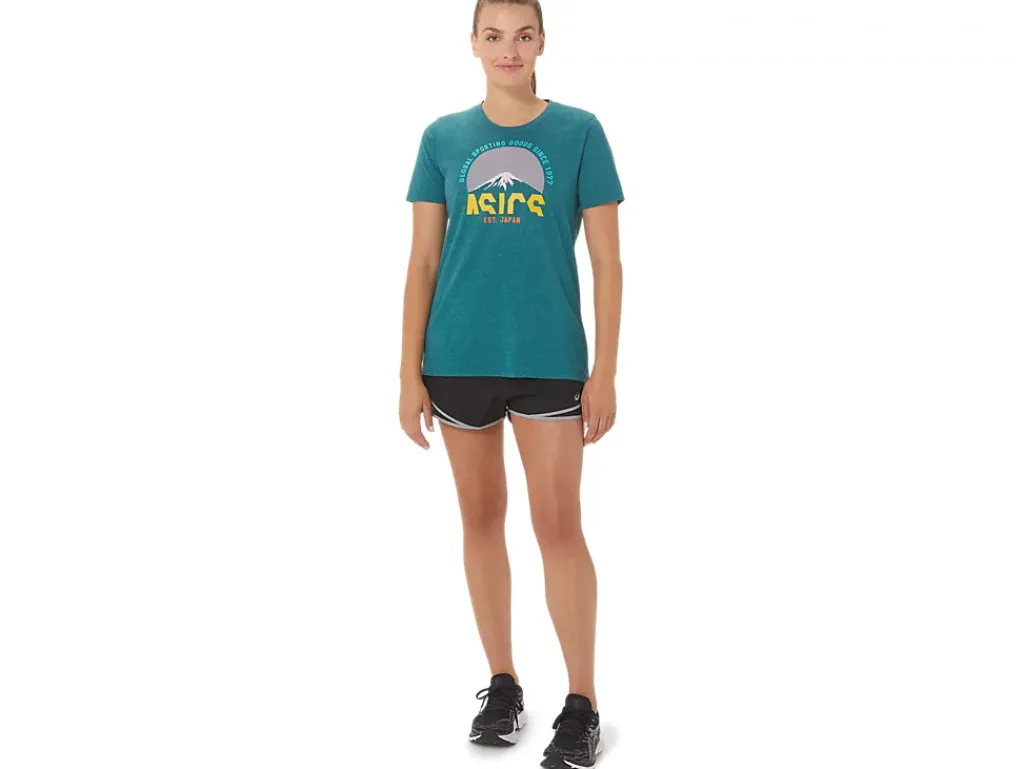 ASICS GSG SINCE 1977 ADVENTURE CREW-Women Extended Sizes|T-Shirts & Tops