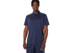 ASICS HEX GRAPHIC DRY POLO SHIRTS-Men Training|T-Shirts & Tops