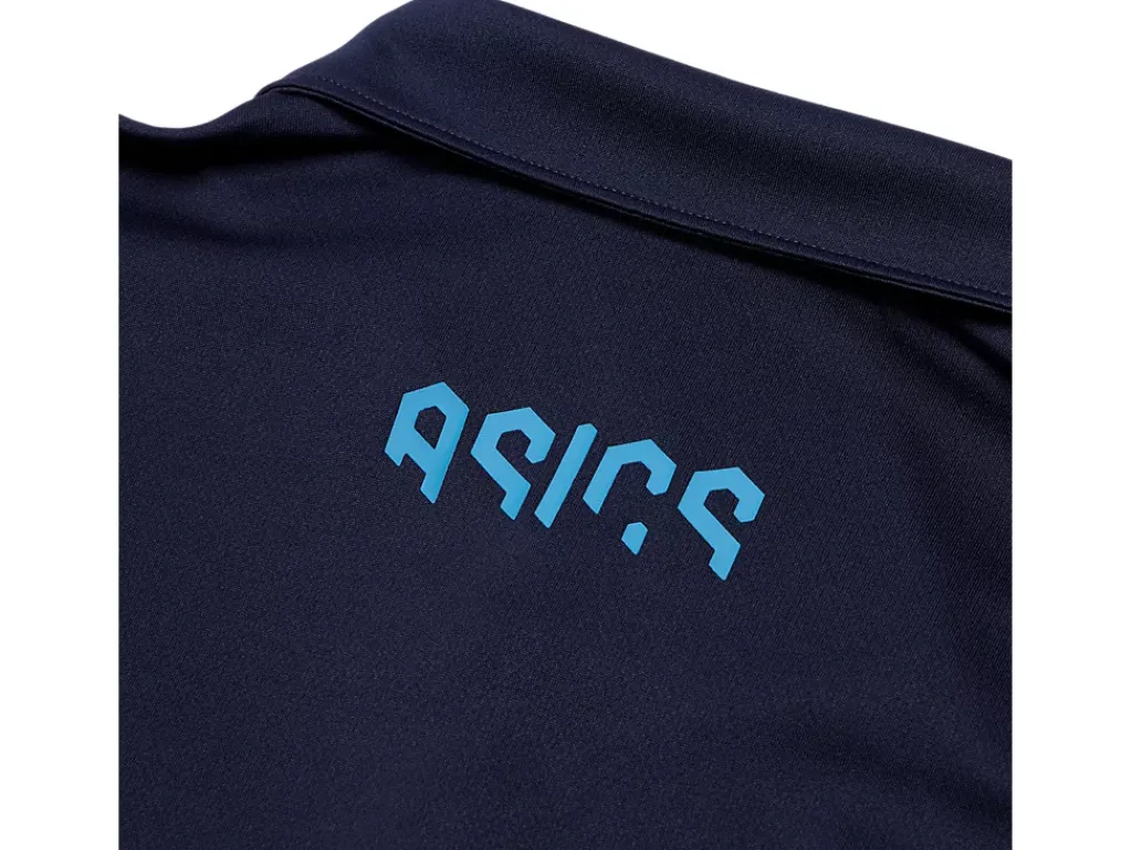 ASICS HEX GRAPHIC DRY POLO SHIRTS-Men Training|T-Shirts & Tops