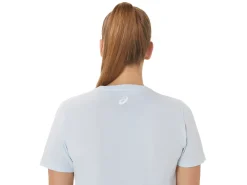 ASICS HIBISCUS SLOGAN CREW-Women Extended Sizes|T-Shirts & Tops