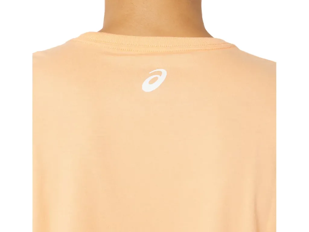 ASICS HIBISCUS SLOGAN TEE-Women Extended Sizes|Training