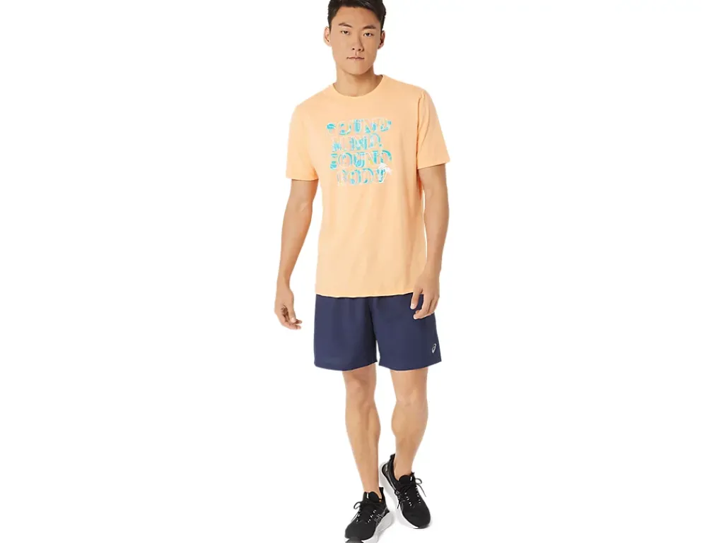 ASICS HIBISCUS SLOGAN TEE-Women Extended Sizes|Training