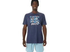 ASICS HIBISCUS SLOGAN TEE-Women T-Shirts & Tops|Training