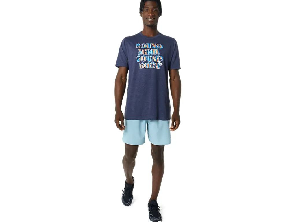 ASICS HIBISCUS SLOGAN TEE-Women T-Shirts & Tops|Training