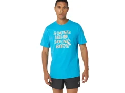 ASICS HIBISCUS SLOGAN TEE-Men Training|Extended Sizes