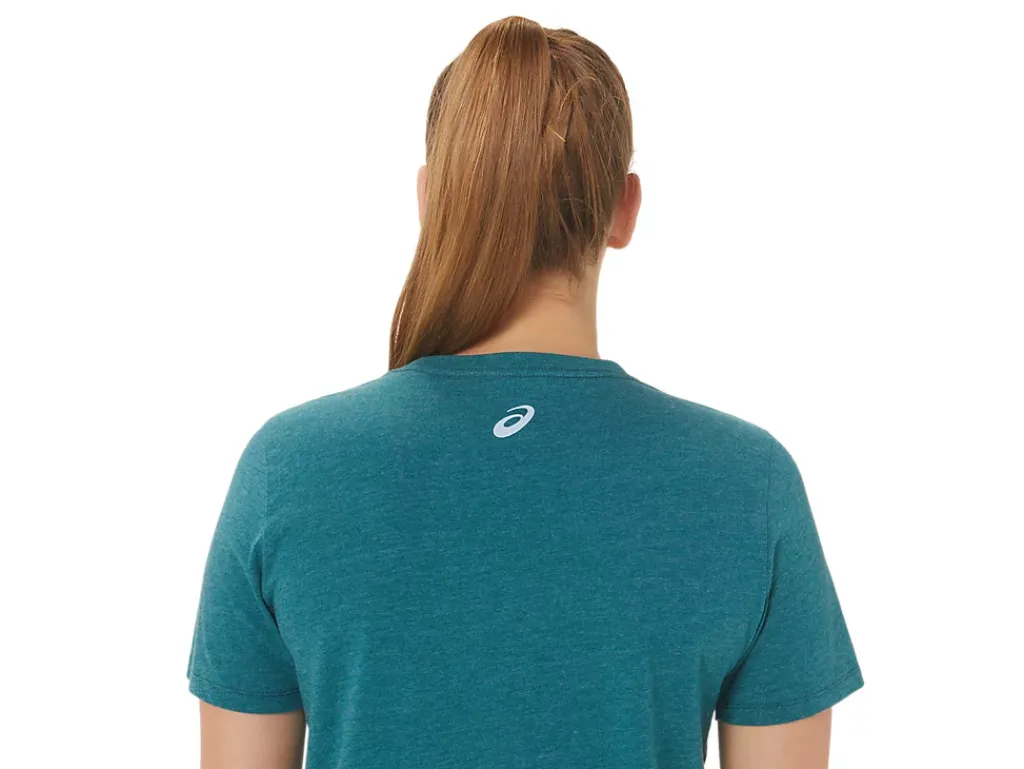 ASICS HIBISCUS SPIRAL A CREW-Women Extended Sizes|T-Shirts & Tops