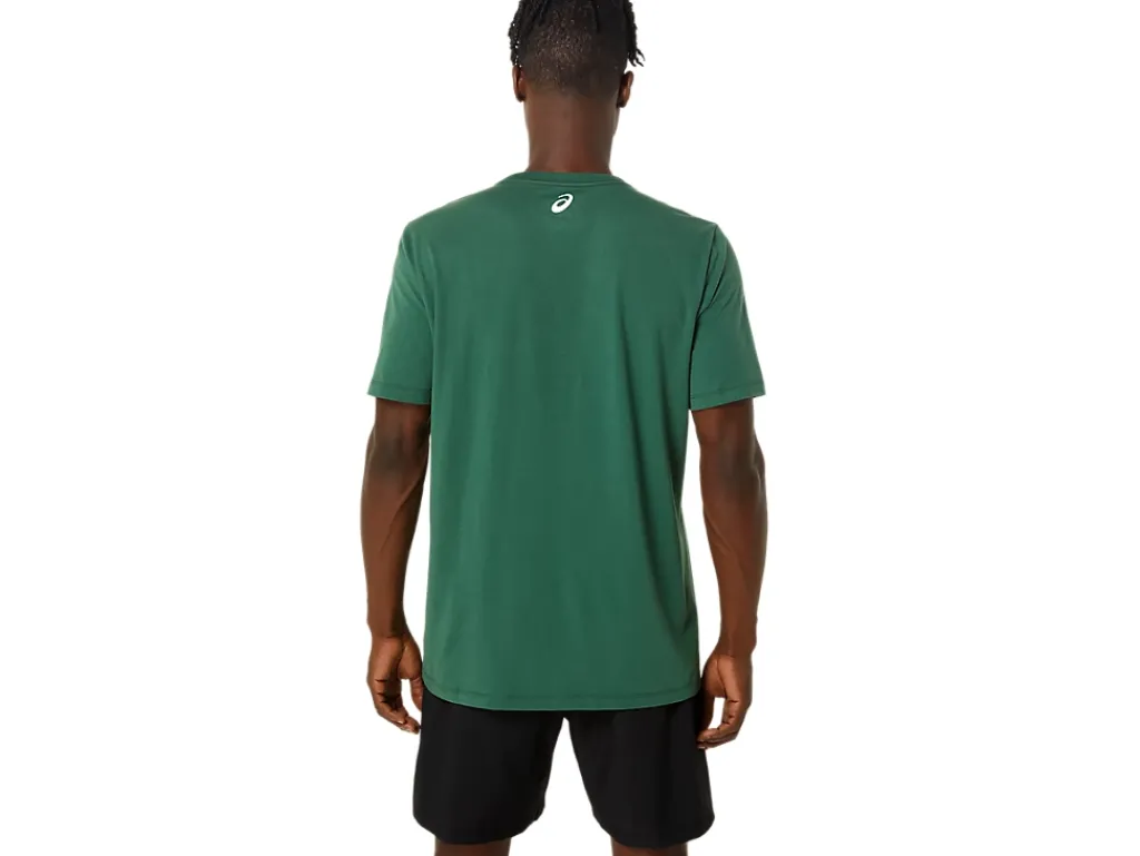 ASICS HOLIDAY LIGHTS LOGO CREW-Women T-Shirts & Tops|Extended Sizes