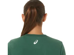 ASICS HOLIDAY LIGHTS LOGO V-NECK-Women T-Shirts & Tops
