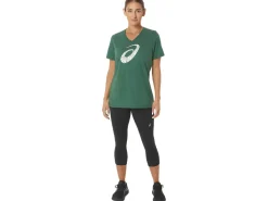 ASICS HOLIDAY LIGHTS LOGO V-NECK-Women T-Shirts & Tops