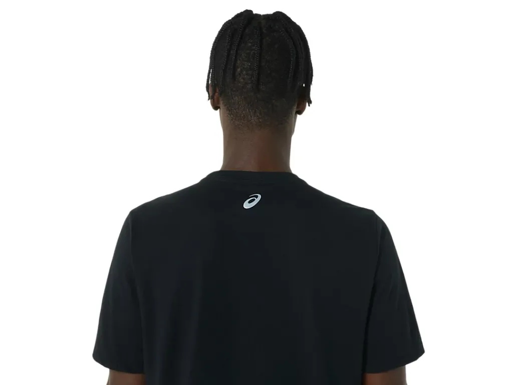 ASICS LONG ABSTRACT LOGO TEE-Women T-Shirts & Tops|Training