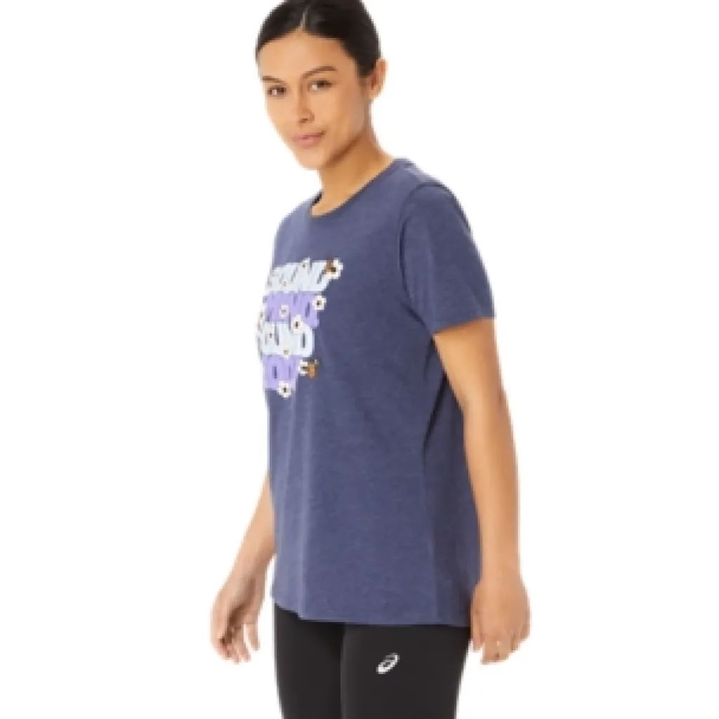 ASICS MONARCH SLOGAN CREW-Women Extended Sizes|T-Shirts & Tops