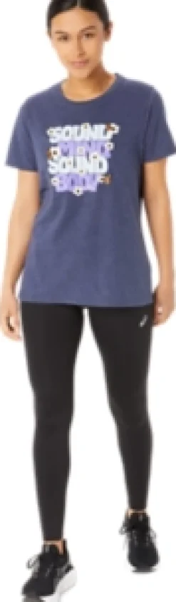 ASICS MONARCH SLOGAN CREW-Women Extended Sizes|T-Shirts & Tops