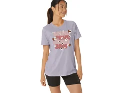 ASICS MONARCH SLOGAN CREW-Women T-Shirts & Tops