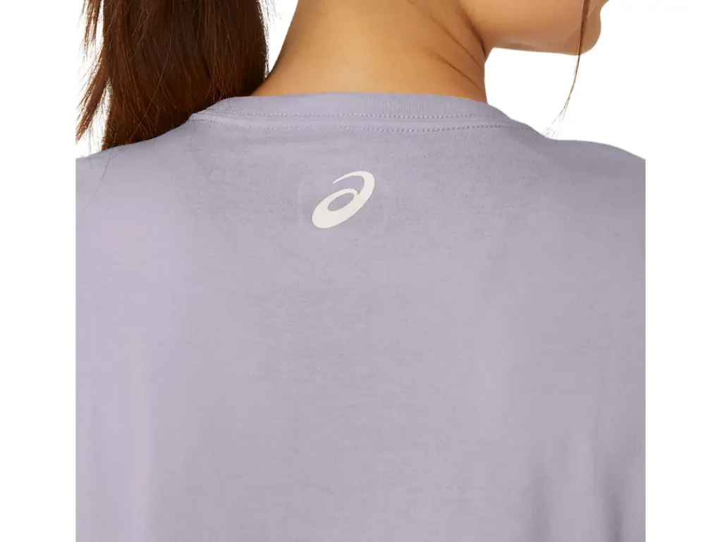 ASICS MONARCH SLOGAN CREW-Women T-Shirts & Tops