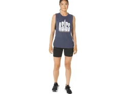 ASICS NYC CITYSCAPE RUN MUSCLE TEE-Women Extended Sizes|T-Shirts & Tops