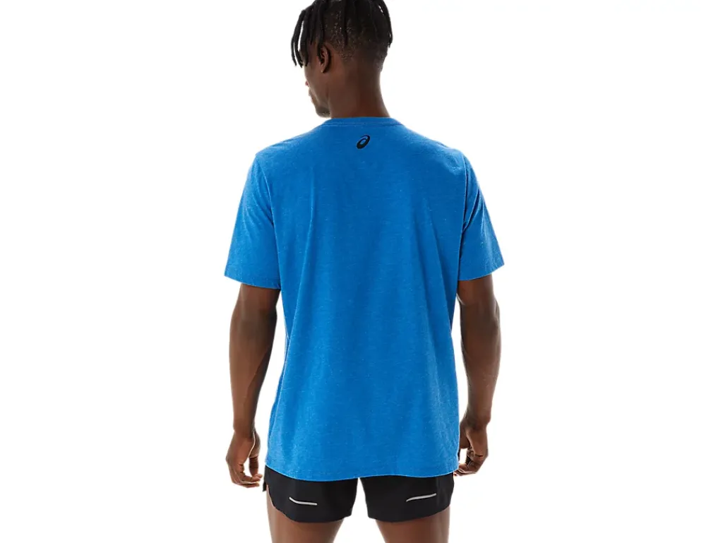 ASICS STRIPE SHORT SLEEVE TEE-Women T-Shirts & Tops|Extended Sizes