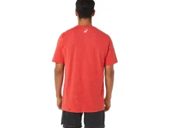 ASICS STRIPE SHORT SLEEVE TEE-Women T-Shirts & Tops|Valentine's Day