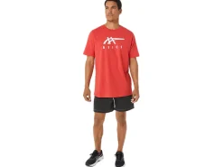 ASICS STRIPE SHORT SLEEVE TEE-Women T-Shirts & Tops|Valentine's Day