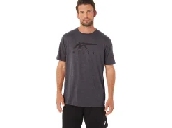 ASICS STRIPE SHORT SLEEVE TEE-Women Extended Sizes|T-Shirts & Tops
