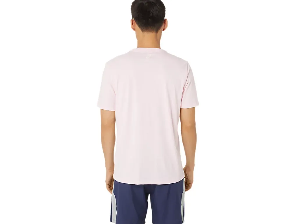 ASICS STRIPE SHORT SLEEVE TEE-Women Extended Sizes|T-Shirts & Tops