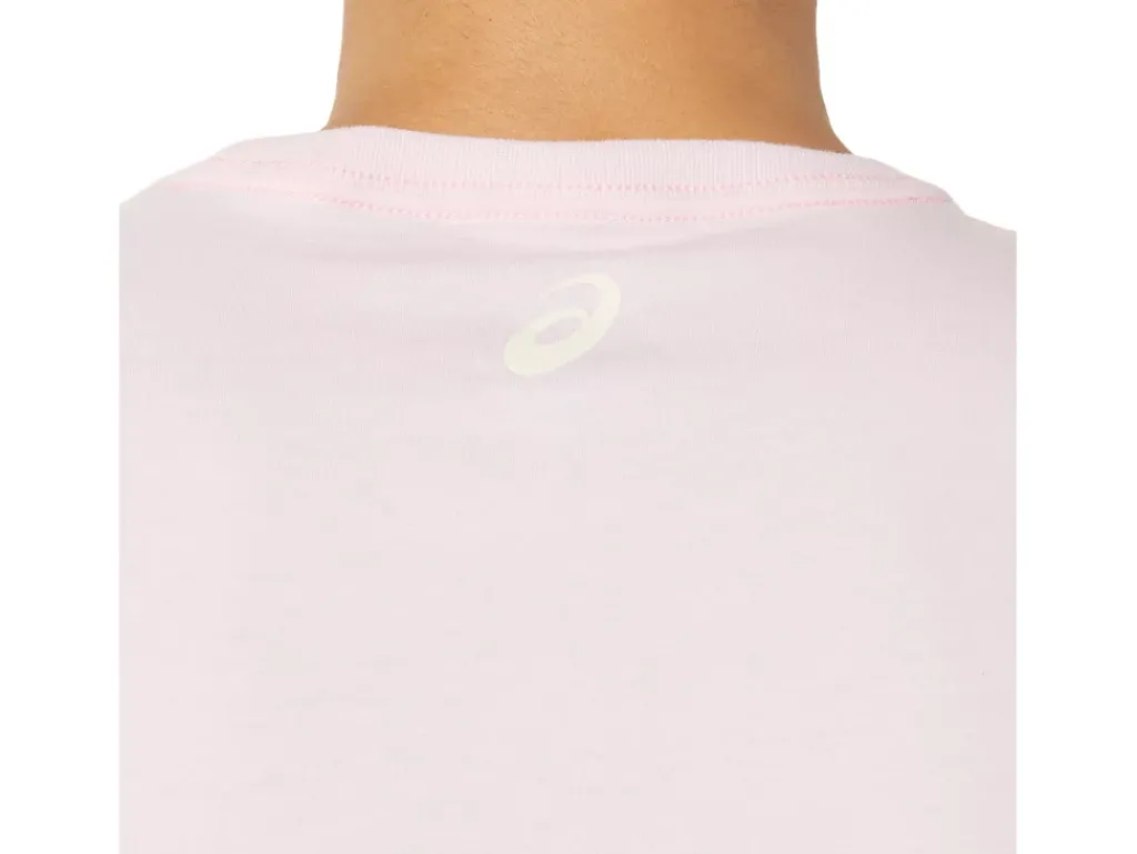 ASICS STRIPE SHORT SLEEVE TEE-Women Extended Sizes|T-Shirts & Tops