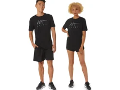 ASICS STRIPE SHORT SLEEVE TEE-Women T-Shirts & Tops|Extended Sizes