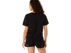 ASICS STRIPES SHORT SLEEVE BOXY TEE-Women Extended Sizes|T-Shirts & Tops