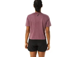 ASICS STRIPES SHORT SLEEVE BOXY TEE-Women Extended Sizes|T-Shirts & Tops