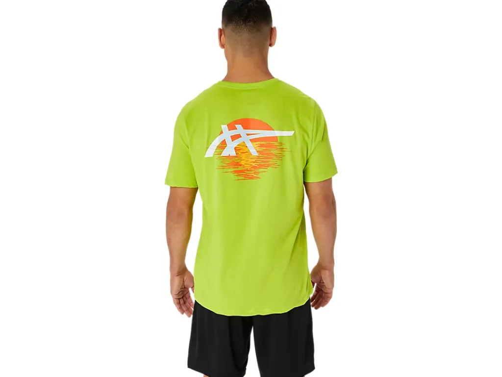 ASICS STRIPES SUNRISE TEE-Men T-Shirts & Tops