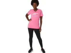 ASICS STRIPES V-NECK-Women T-Shirts & Tops