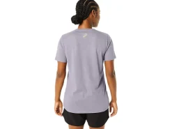 ASICS STRIPES V-NECK-Women Extended Sizes|T-Shirts & Tops