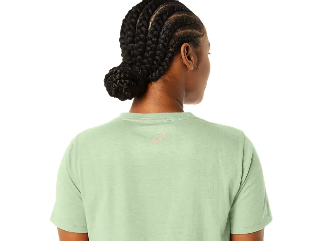 ASICS STRIPES V-NECK-Women Extended Sizes|T-Shirts & Tops