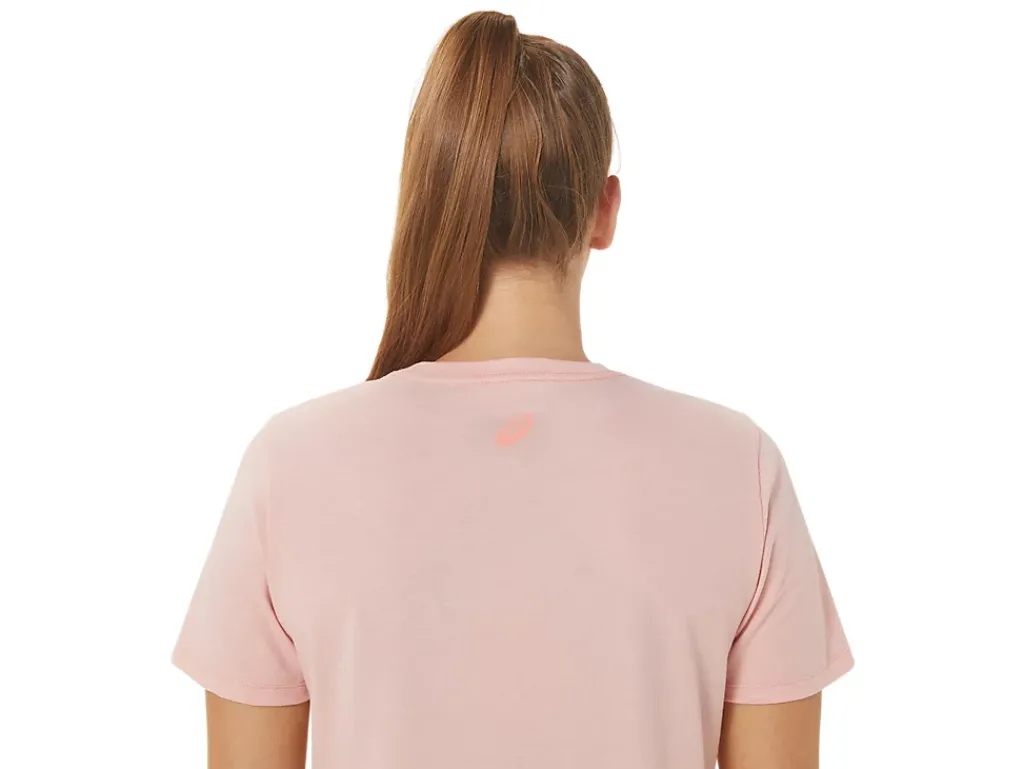 ASICS STRIPES V-NECK-Women Extended Sizes|T-Shirts & Tops