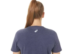 ASICS STRIPES V-NECK-Women Extended Sizes|T-Shirts & Tops