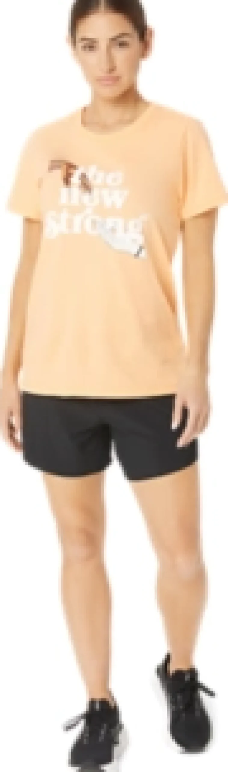 ASICS THE NEW STRONG RUN TEE-Women Extended Sizes|T-Shirts & Tops