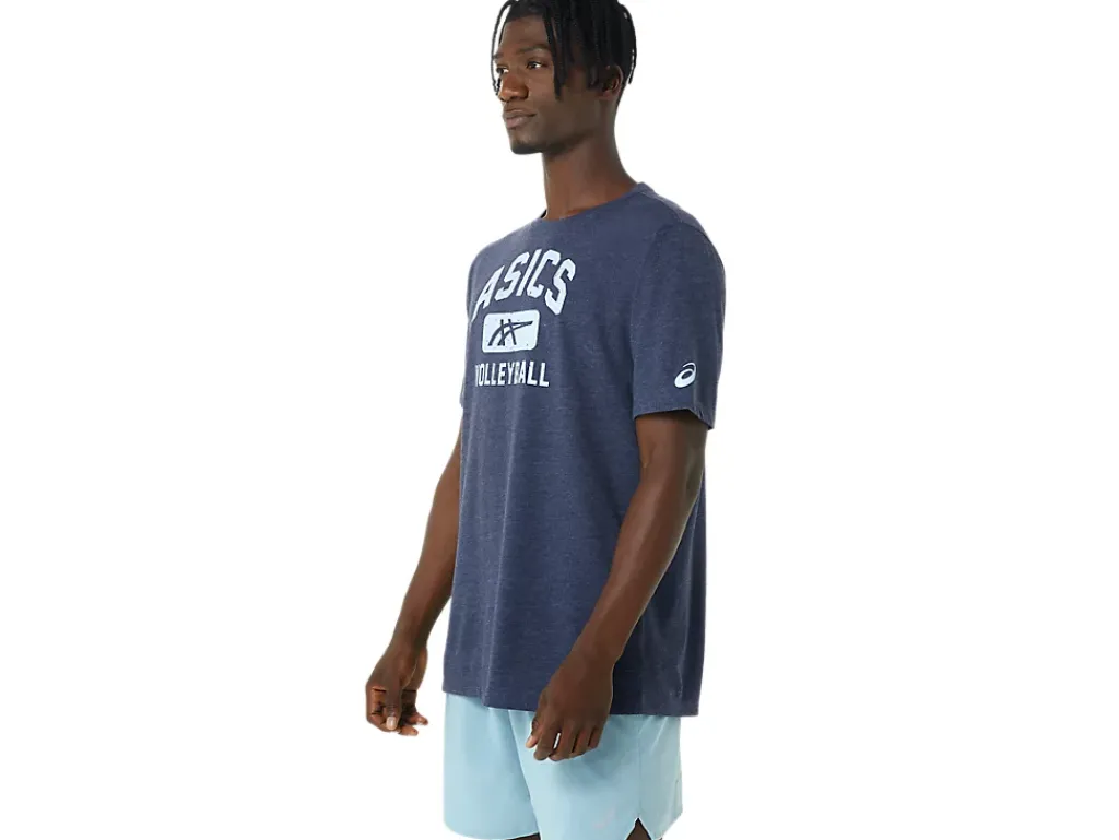 ASICS VOLLEYBALL GRAPHIC TEE-Women Volleyball|Volleyball